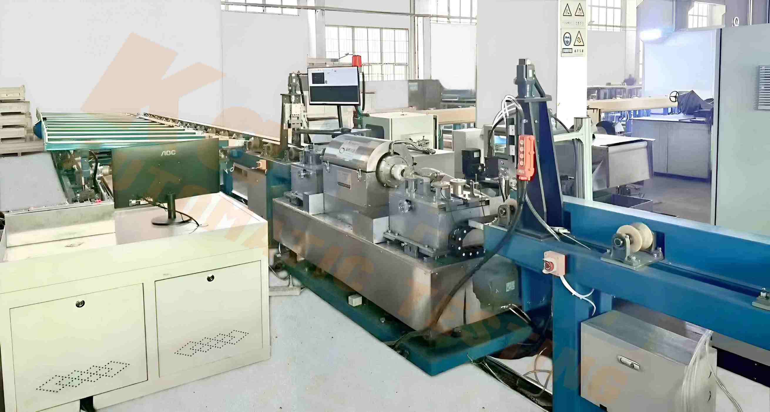 高速旋轉(zhuǎn)超聲波檢測(cè)系統(tǒng) 管、棒材批量檢測(cè)