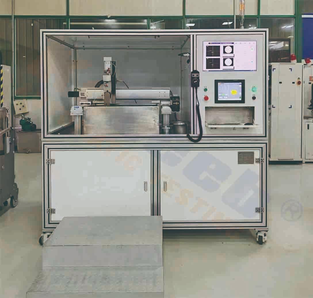 齒輪/飛輪水浸超聲系統(tǒng) 汽車(chē)行業(yè)用齒輪、飛輪等進(jìn)行無(wú)損檢測(cè)